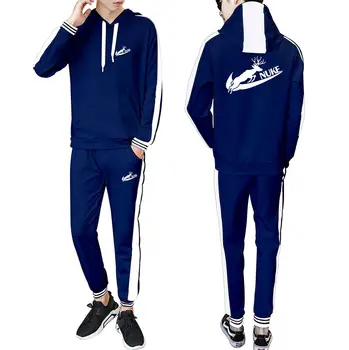 Leisure deer logo 2020 spring and autumn new hooded stitching fashion casual suit fashion men and women sports leisure youth
Leisure deer logo 2020 spring and autumn new hooded stitching fashion casual suit fashion men and women sports leisure youth