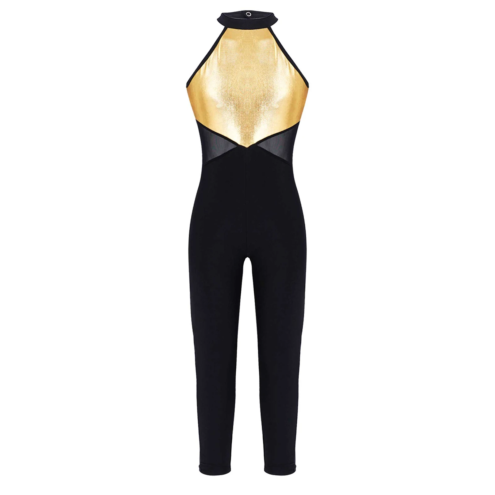 Kids Girls Gymnastics Dance Leotards Sleeveless Round Collar Button Back Mesh Patchwork Style Dance Leotards One Piece Clothing
Kids Girls Gymnastics Dance Leotards Sleeveless Round Collar Button Back Mesh Patchwork Style Dance Leotards One Piece Clothing