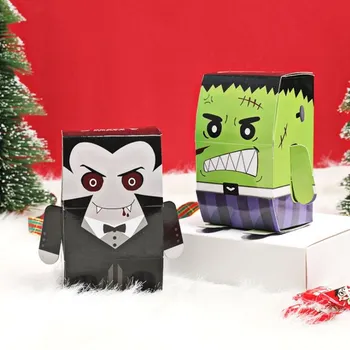 Halloween candy box packaging box Korean creative candy box wholesale packaging carton three style cute face wedding candy box
Halloween candy box packaging box Korean creative candy box wholesale packaging carton three style cute face wedding candy box