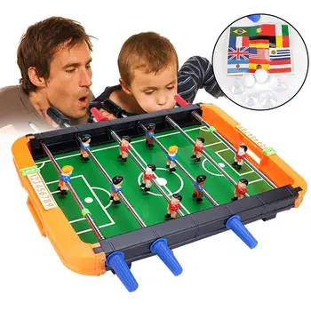 Creative Table Football Machine Six-Bar Desktop Soccer Toy Parent-Child Interactive Toy Indoor Entertainment Board Game
Creative Table Football Machine Six-Bar Desktop Soccer Toy Parent-Child Interactive Toy Indoor Entertainment Board Game