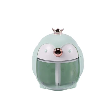 Portable Ultrasonic Humidifier Cute Pet Penguin 300ML Air USB Aroma Essential Oil Diffuser with Color Night Lamp Green
Portable Ultrasonic Humidifier Cute Pet Penguin 300ML Air USB Aroma Essential Oil Diffuser with Color Night Lamp Green