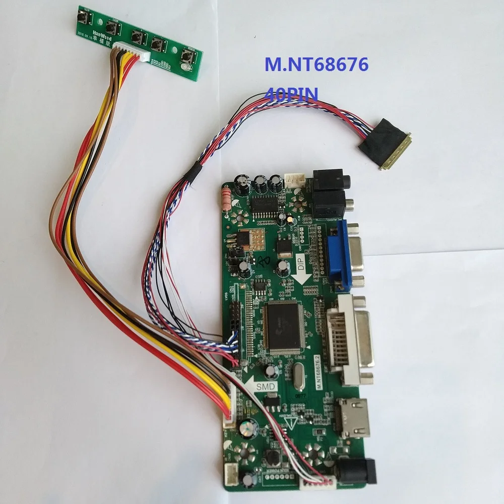 M.N68676 Controller board kit For LP173WD1(TL)(C3) 1600*900 17.3" screen panel 2019 HDMI card DIY DVI LED VGA LCD driver
M.N68676 Controller board kit For LP173WD1(TL)(C3) 1600*900 17.3" screen panel 2019 HDMI card DIY DVI LED VGA LCD driver