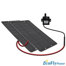 3W 5W Solar Water Pump Brushless Motor Solar panel pump 12V for pond/Pool Garden/Solar Poum Kit /solar pond pum