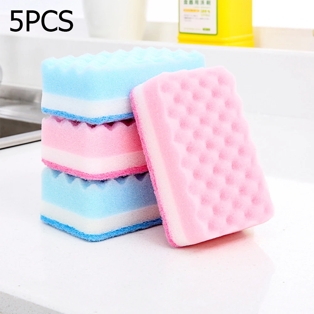 5 Pcs Cleaning Sponge Household Kitchen Gadget 130AAE Exported To Japan Double-Layered Scouring Sponges Cleaner
5 Pcs Cleaning Sponge Household Kitchen Gadget 130AAE Exported To Japan Double-Layered Scouring Sponges Cleaner