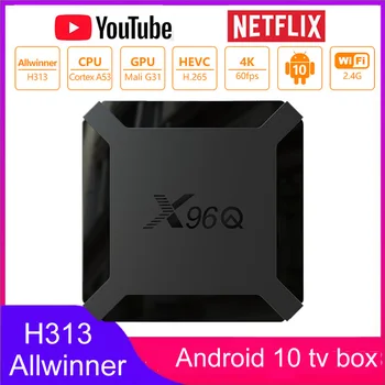 X96Q TV Box Android 10 2GB RAM 16GB Smart TV Box Allwinner H313 Support 4K Netflix Youtube Set Top tv Box Media Player X96Q H313
X96Q TV Box Android 10 2GB RAM 16GB Smart TV Box Allwinner H313 Support 4K Netflix Youtube Set Top tv Box Media Player X96Q H313