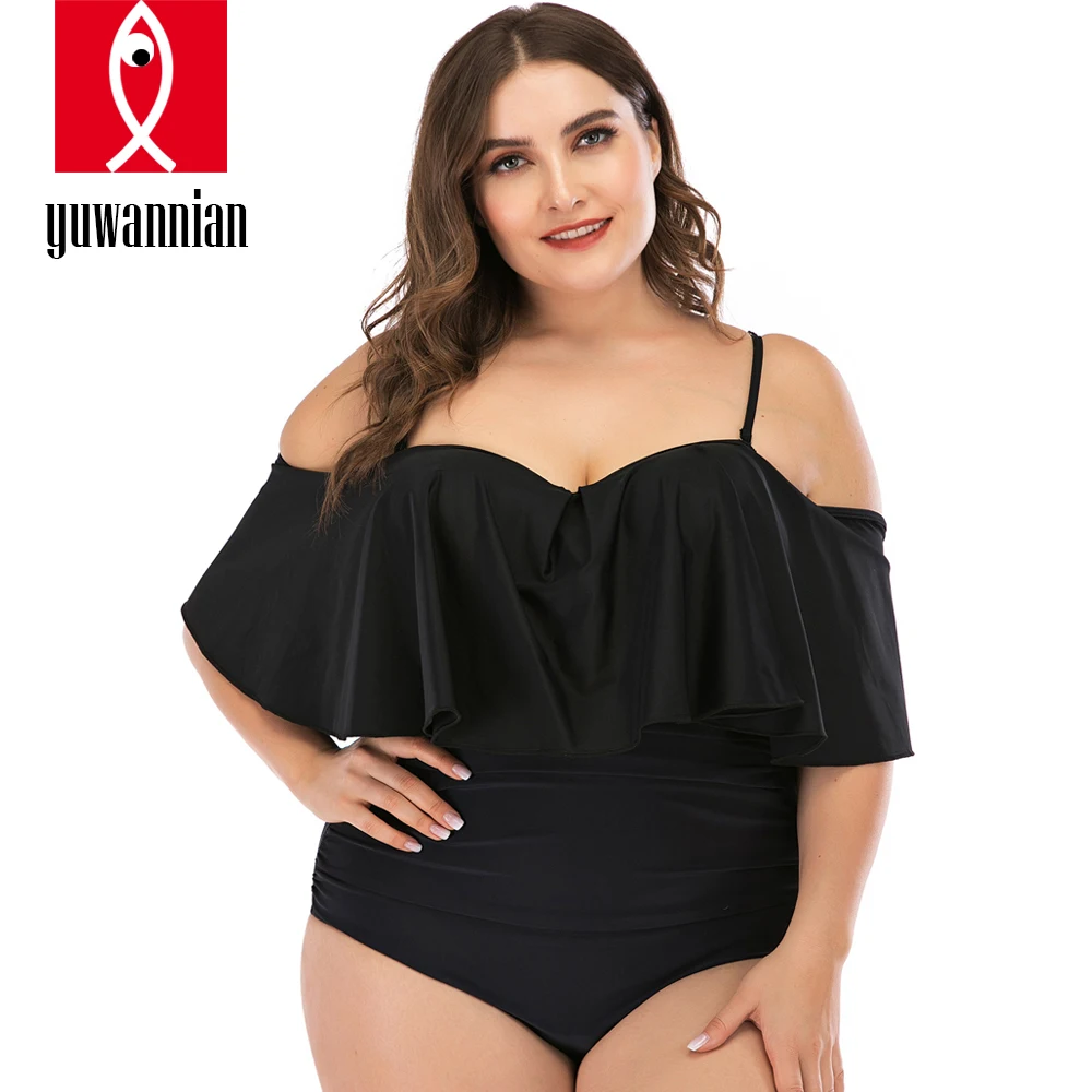 Plus Size Steel Support 1 Piece Swimsuits for Women Tummy Control Ruffled Swimwear Big Cup Fat MM High Waist Ruched Bathing Suit 
Plus Size Steel Support 1 Piece Swimsuits for Women Tummy Control Ruffled Swimwear Big Cup Fat MM High Waist Ruched Bathing Suit