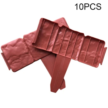 10pcs/set Outdoor Garden Bordering Backyard Grass Easy Install Flower Bed Fence Home Multifunction Cobbled Stone Effect 
10pcs/set Outdoor Garden Bordering Backyard Grass Easy Install Flower Bed Fence Home Multifunction Cobbled Stone Effect