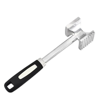 Meat Tenderizer Meat Hammer Tender Meat with Sharp Face and Smooth Pine Meat for Mashed and Tenderized Meat-Silver
Meat Tenderizer Meat Hammer Tender Meat with Sharp Face and Smooth Pine Meat for Mashed and Tenderized Meat-Silver