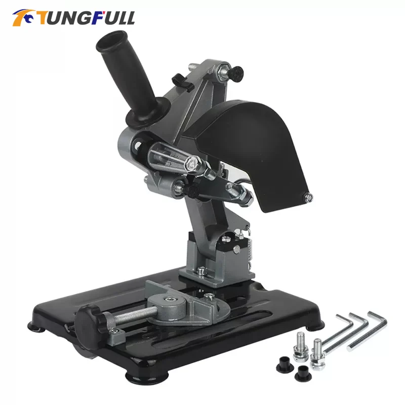 Angle Grinder Stand Power Tool Accessory Bracket Holder Support For 100-125 Cutter Cast Iron Base | Инструменты