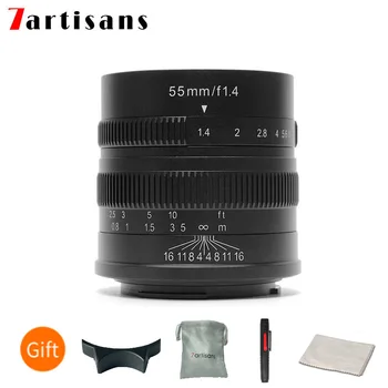 7artisans 55mm F1.4 Large Aperture Portrait Manual Focus Micro Camera Lens Fit for Canon EOS-M Mount for Sony E Fuji Mount
7artisans 55mm F1.4 Large Aperture Portrait Manual Focus Micro Camera Lens Fit for Canon EOS-M Mount for Sony E Fuji Mount