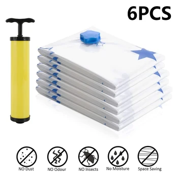 Vacuum Transparent Plastic Storage Bag With Pump Airtight Reusable Compressed Clothes Organizer Space Saving Seal Bags For Quilt
Vacuum Transparent Plastic Storage Bag With Pump Airtight Reusable Compressed Clothes Organizer Space Saving Seal Bags For Quilt