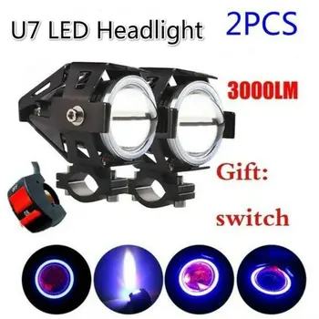 2 PCS 125W Waterproof Motorcycle LED Headlight 3000LM U7 Driving Spot Light Spot Light led Car led Furniture
2 PCS 125W Waterproof Motorcycle LED Headlight 3000LM U7 Driving Spot Light Spot Light led Car led Furniture