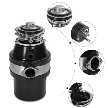 0.5HP 1L Food Waste Disposers 2600rpm Garbage Disposal Device Electric Multi Stage Grinding Tool for Kitchen Supplies
0.5HP 1L Food Waste Disposers 2600rpm Garbage Disposal Device Electric Multi Stage Grinding Tool for Kitchen Supplies