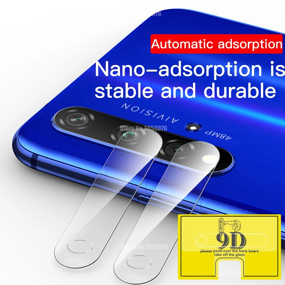 2PCS 9D Camera Lens Soft Cover For Huawei Honor 8X 9X Pro 20 20i 10i Nova 5T Nova5T Anti-fall Screen Protector Films | Мобильные