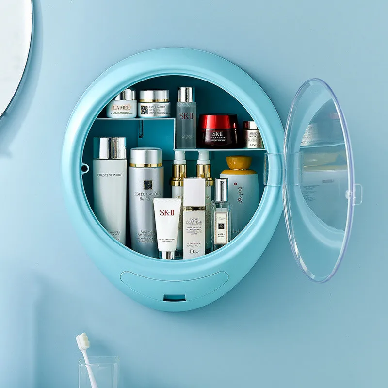 Wall Hanging Makeup Storage Box Drawer-type Kitchen Bathroom Makeup Organizer ABS Plastic Transparent Dustproof Cosmetics Box
Wall Hanging Makeup Storage Box Drawer-type Kitchen Bathroom Makeup Organizer ABS Plastic Transparent Dustproof Cosmetics Box