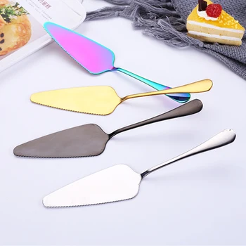 Cake Server Stainless Steel Pie Cake Server Multi-Color Pie Server Spatula Set for Birthday Party Cake and Wedding FPing
Cake Server Stainless Steel Pie Cake Server Multi-Color Pie Server Spatula Set for Birthday Party Cake and Wedding FPing