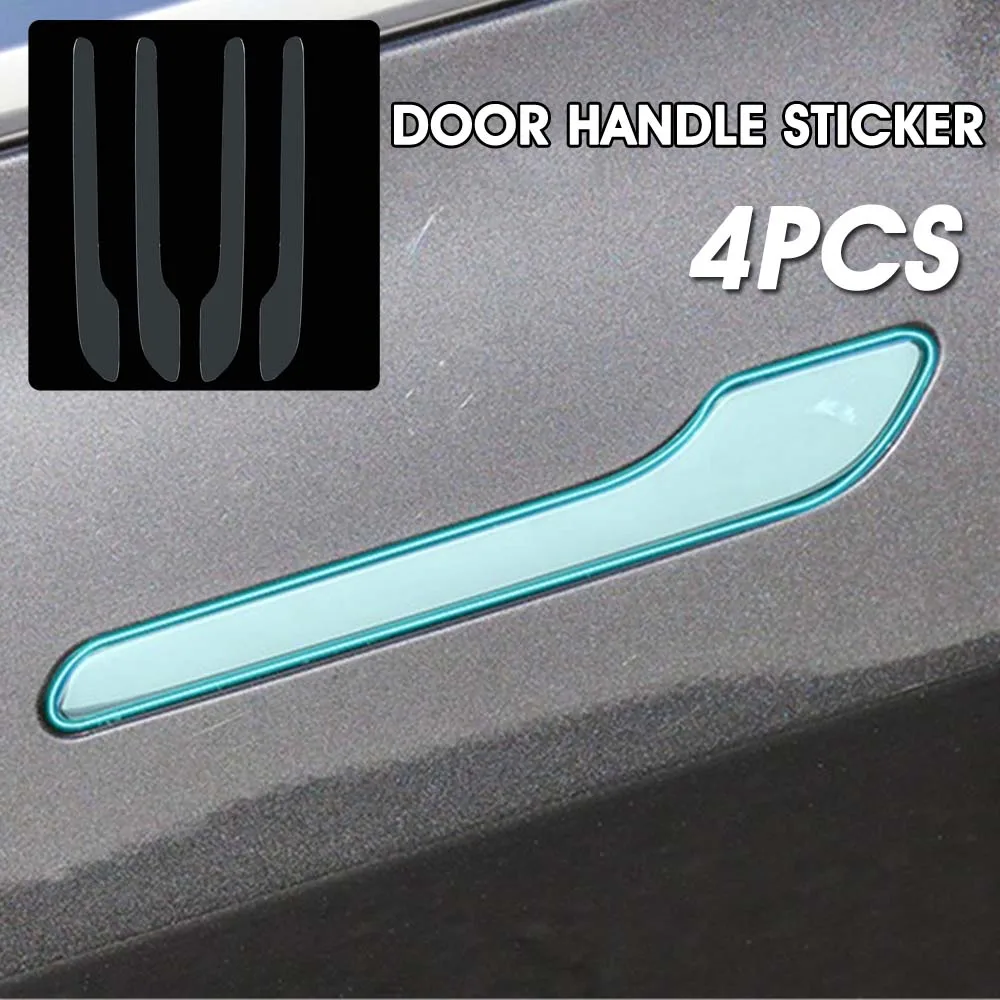Autoleader 4Pcs Door Handle Transparent Sticker Protective Film Car Anti-Scratch Auto Styling Exterior Sticker For Tesla Model 3
Autoleader 4Pcs Door Handle Transparent Sticker Protective Film Car Anti-Scratch Auto Styling Exterior Sticker For Tesla Model 3