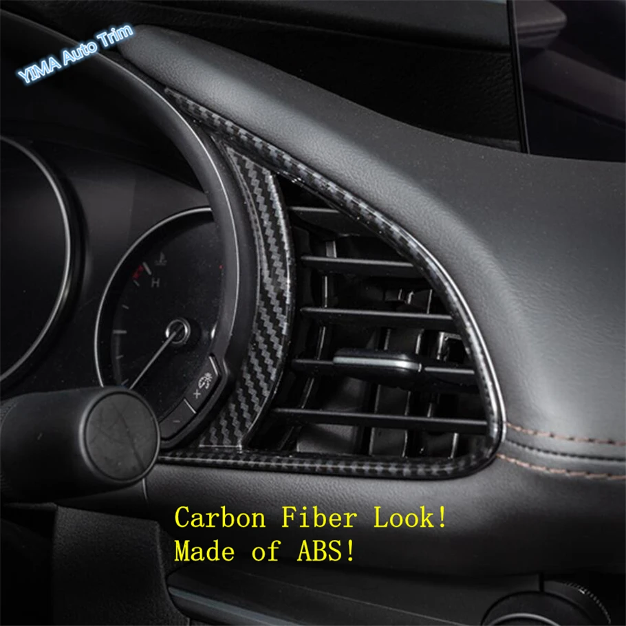 Lapetus Auto Styling Side Air Conditioning AC Outlet Vent Frame Cover Trim Fit For Mazda 3 2019 2020 ABS Carbon Fiber Look
Lapetus Auto Styling Side Air Conditioning AC Outlet Vent Frame Cover Trim Fit For Mazda 3 2019 2020 ABS Carbon Fiber Look