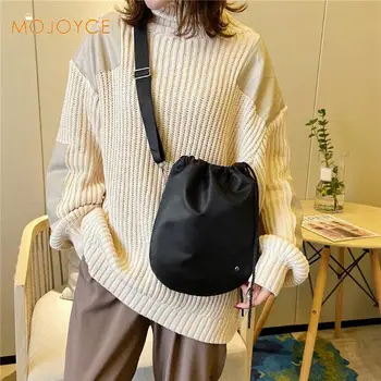 Unisex Nylon Crossbody Bags Drawstring Fashion Shoulder Messenger Handbags Nylon Student Travel Bag sac a main Dropshipping
Unisex Nylon Crossbody Bags Drawstring Fashion Shoulder Messenger Handbags Nylon Student Travel Bag sac a main Dropshipping