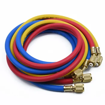 R134a R22 R404 502 Air Conditioner Manifold Gauge Charging Hose AC Refrigeration
R134a R22 R404 502 Air Conditioner Manifold Gauge Charging Hose AC Refrigeration