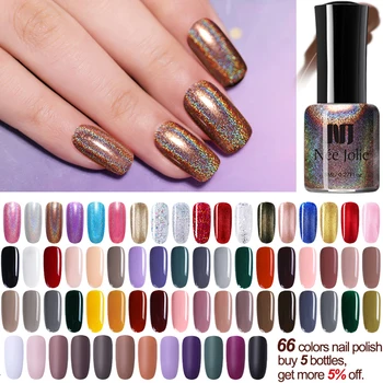 NEE JOLIE 66 Colors Nail Polish Fast Dry 8/3.5ml Shining Nail Art Polish Series Matte Glitter Nails varnish
NEE JOLIE 66 Colors Nail Polish Fast Dry 8/3.5ml Shining Nail Art Polish Series Matte Glitter Nails varnish