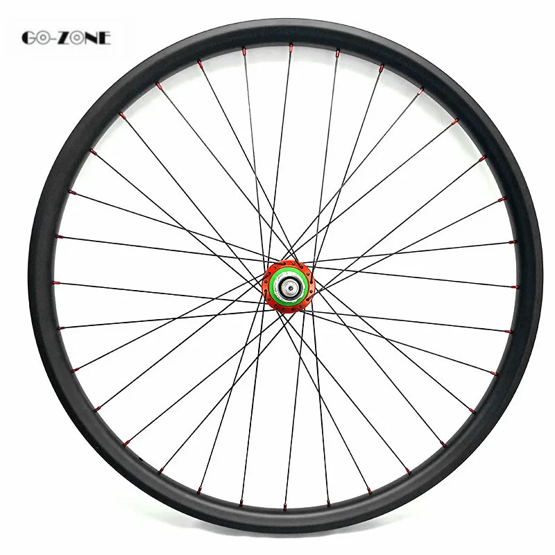 Sale mtb 27.5 wheels asymmetric 33.5x25mm tubeless bike wheel HOPE 4 boost 110x15 148x12 /thru axle carbon disc wheelset pillar 1420 10