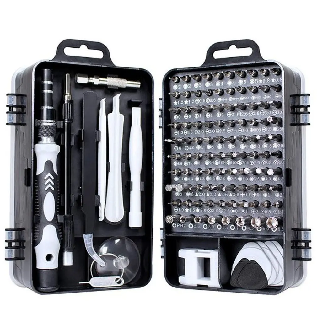 115Pcs Precision Multi-purpose Screwdriver Bit Set for Mobile Phone Computer PC Repair Disassemble Part Replacement Tools
115Pcs Precision Multi-purpose Screwdriver Bit Set for Mobile Phone Computer PC Repair Disassemble Part Replacement Tools
