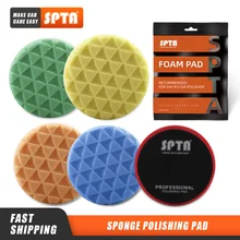 (Bulk Sale 4Pcs&20Pcs) SPTA 5"(125mm)/6"(150mm) Car Spong Buffing Polishing Pads & Buffing Pads For DA/RO/GA Car Buffer Polisher
(Bulk Sale 4Pcs&20Pcs) SPTA 5"(125mm)/6"(150mm) Car Spong Buffing Polishing Pads & Buffing Pads For DA/RO/GA Car Buffer Polisher