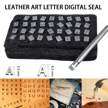 36pcs DIY Leather Seal Engraving Craft Tool Steel Alphabet Number Stamp Leather Craft Stamps Metal Printing Mold Engraving Set 
36pcs DIY Leather Seal Engraving Craft Tool Steel Alphabet Number Stamp Leather Craft Stamps Metal Printing Mold Engraving Set