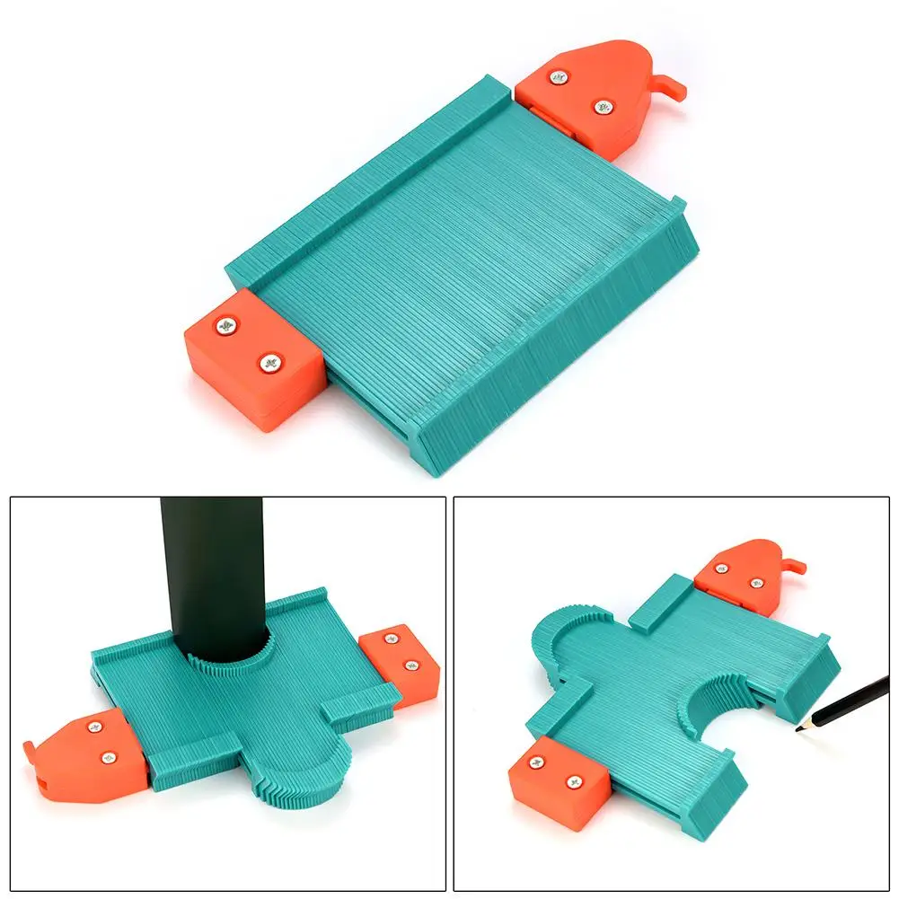 Plastic Contour Gauge With Locking Mechanism 5 Inch Profile Gauge Measure Ruler Contour Duplicator Wood Marking Tool
Plastic Contour Gauge With Locking Mechanism 5 Inch Profile Gauge Measure Ruler Contour Duplicator Wood Marking Tool