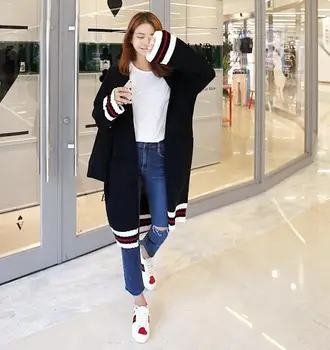 2018 Autumn And Winter Versitile Fashion New Style Korean-style Plus-sized Loose-Fit Knit Cardigan Women's Mid-length Sweater Ja
2018 Autumn And Winter Versitile Fashion New Style Korean-style Plus-sized Loose-Fit Knit Cardigan Women's Mid-length Sweater Ja