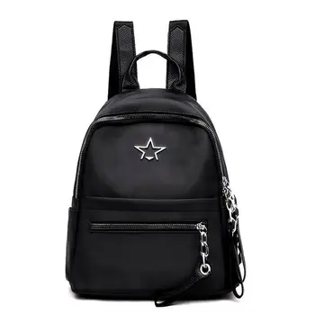 Women Backpack Pentagram Metal applique Lady Purse Casual Versatile Travel Anti-theft Rucksack Waterproof Oxford School Bag
Women Backpack Pentagram Metal applique Lady Purse Casual Versatile Travel Anti-theft Rucksack Waterproof Oxford School Bag