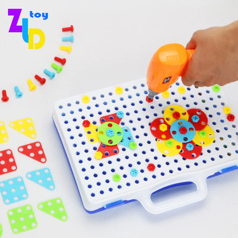 Children Hands-on Screw Packaged Combination Educational Toolbox Electric Drill Jigsaw Puzzle Nut Screw Disassembly Toy Assemble
Children Hands-on Screw Packaged Combination Educational Toolbox Electric Drill Jigsaw Puzzle Nut Screw Disassembly Toy Assemble