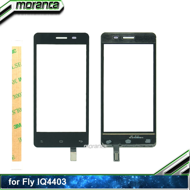 4.5'' Phone Touch for Fly IQ4403 IQ 4403 Touch Screen Digitizer Sensor Touchscreen Panel Front Glass Lens +3M Sticker
4.5'' Phone Touch for Fly IQ4403 IQ 4403 Touch Screen Digitizer Sensor Touchscreen Panel Front Glass Lens +3M Sticker