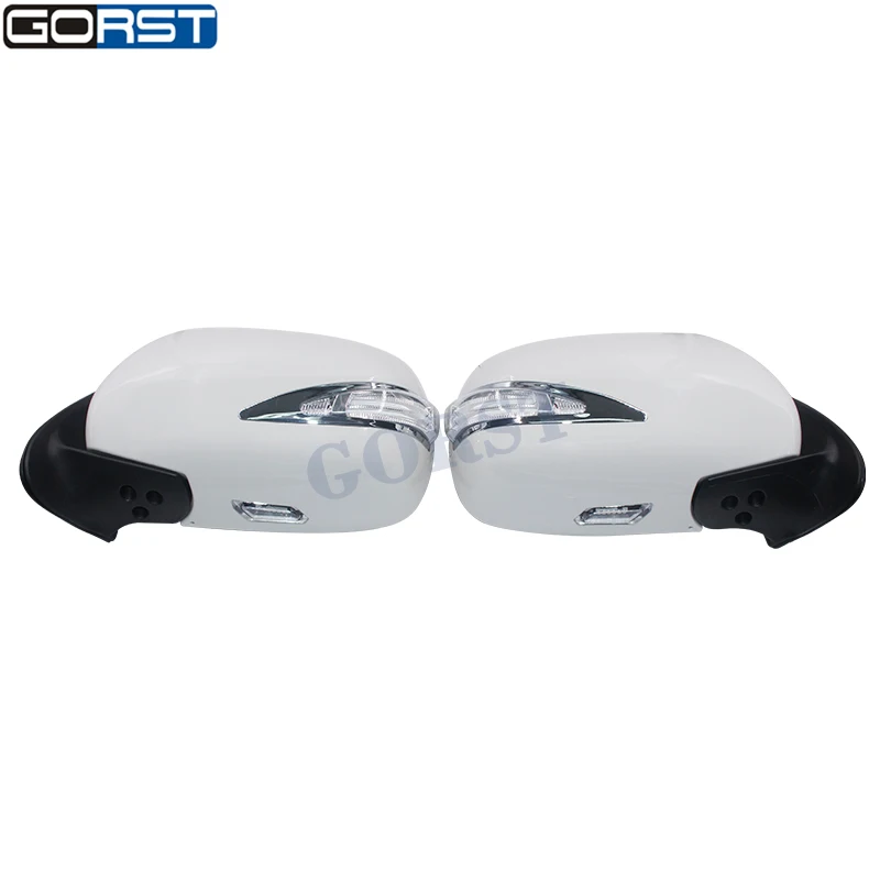 Accessories Car-Styling Electric Reflector Rearview Mirror Side Mirror Exterior With Led Light For Toyota Hiace 200 2005-2015-3