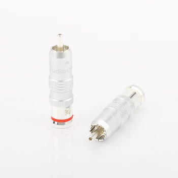 Free shipping Audiocrast R001 silver plated Audio grade RCA connector Pure Silver Plated RCA terminal Audio RCA cable
Free shipping Audiocrast R001 silver plated Audio grade RCA connector Pure Silver Plated RCA terminal Audio RCA cable