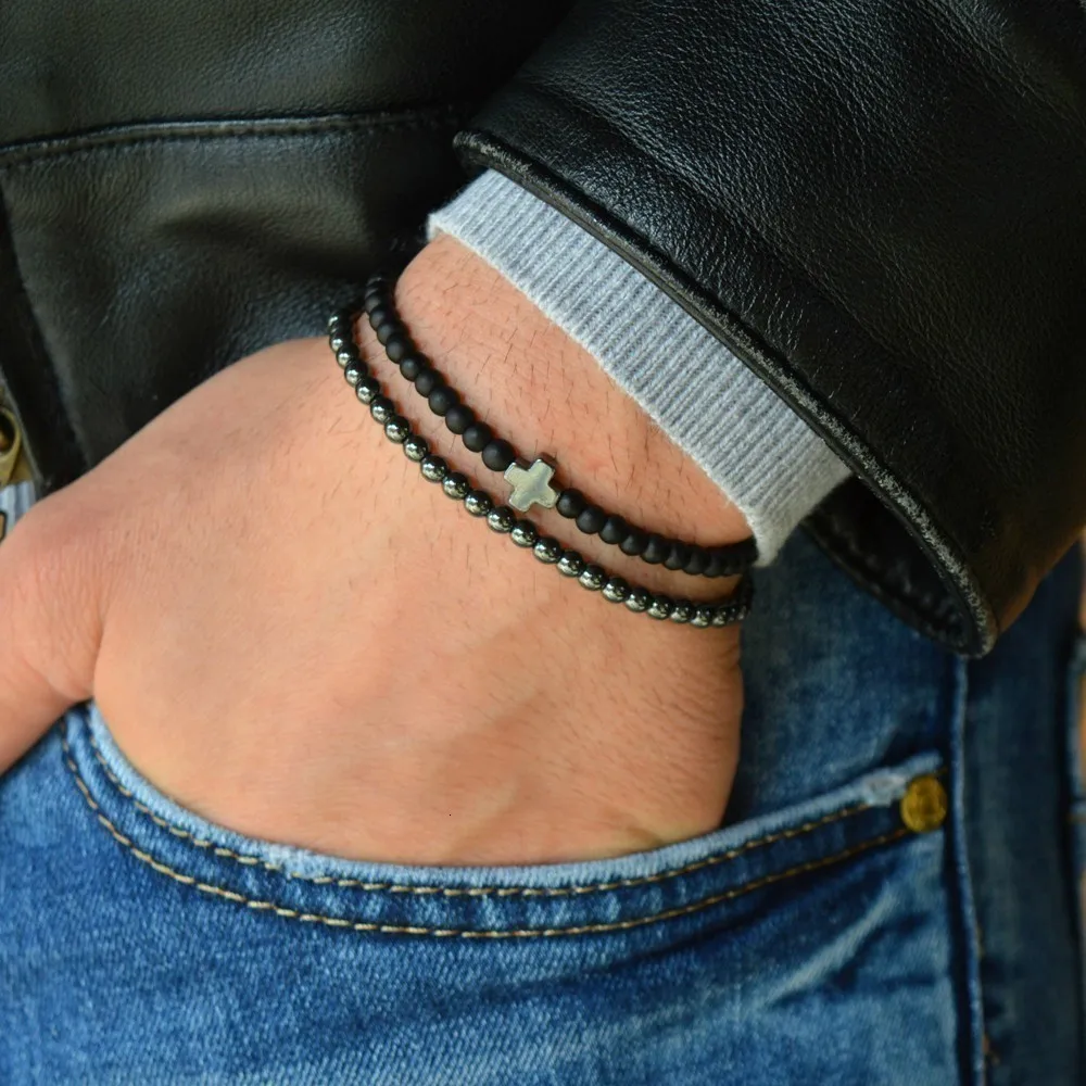 New Fashion Men Bracelet Sets Hf4c3f410cc6c409c89f03f091e0abbd2A.jpg - New Fashion Men Bracelet Sets