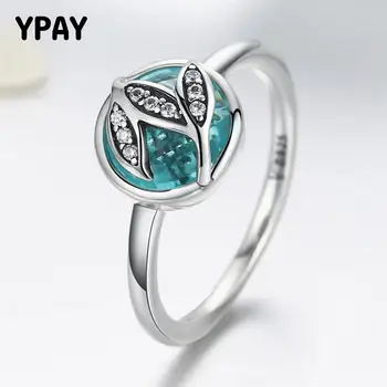 YPAY Leaves Plant Finger Rings for Women 100% Genuine Sterling Silver Party Ring Bague Fine Jewelry Gifts Drop Shipping YMR161
YPAY Leaves Plant Finger Rings for Women 100% Genuine Sterling Silver Party Ring Bague Fine Jewelry Gifts Drop Shipping YMR161
