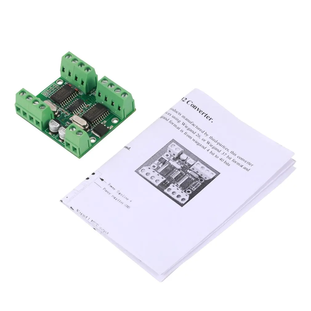 Professional WG2RS232 Auto Identification Format Dual Wiegand to RS232 Interface Converter Accessories
Professional WG2RS232 Auto Identification Format Dual Wiegand to RS232 Interface Converter Accessories
