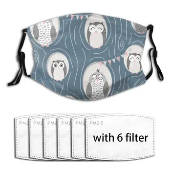Cute Owls Sleeping In Tree Mask Mouth Face Mask Anti Dust Mask with Replaceable Filter
Cute Owls Sleeping In Tree Mask Mouth Face Mask Anti Dust Mask with Replaceable Filter