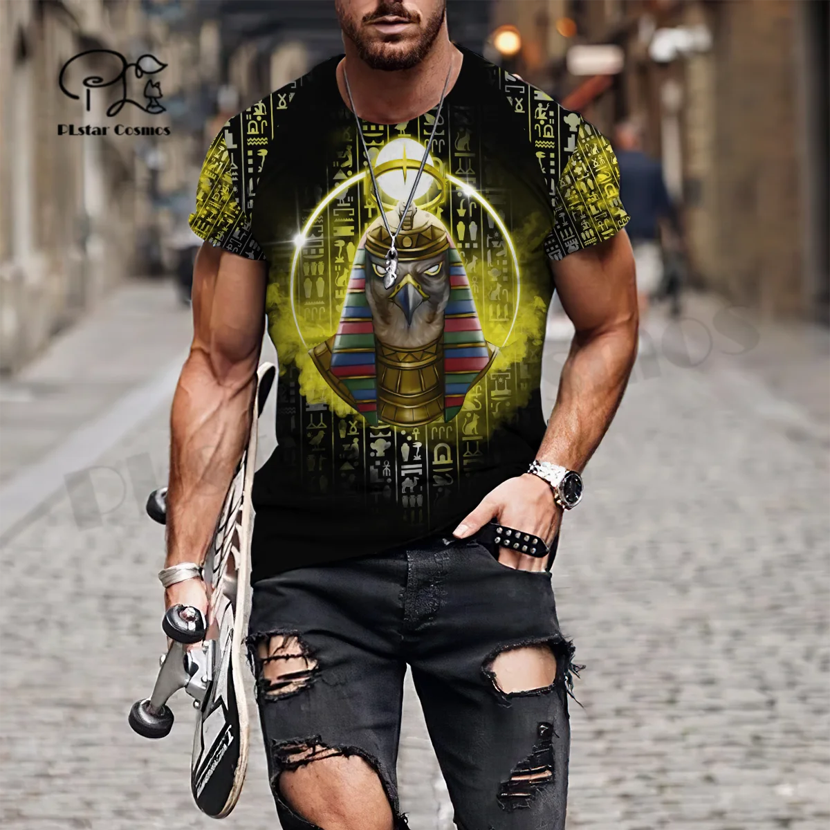 PLstar Cosmos 3DPrint Newest Ancient Egypt Unique Man/Woman Unisex Harajuku Streetwear Casual Funny T-Shirt Short Sleeve Style-1
PLstar Cosmos 3DPrint Newest Ancient Egypt Unique Man/Woman Unisex Harajuku Streetwear Casual Funny T-Shirt Short Sleeve Style-1