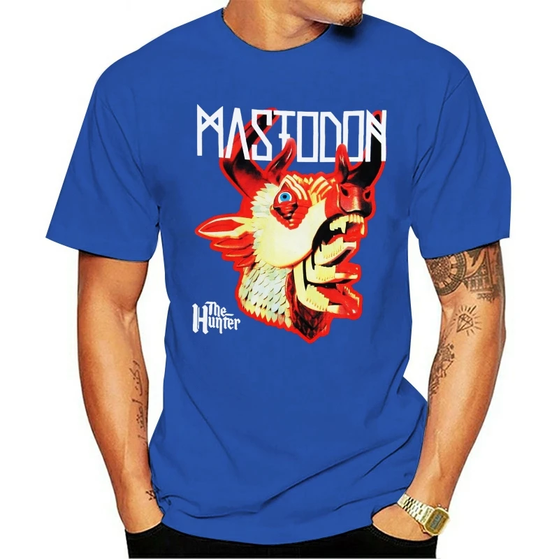 2020 Leisure Fashion 100% cotton O-neck T-shirt Mastodon o caçador progressivo stoner metal letargia raro preto (1)
2020 Leisure Fashion 100% cotton O-neck T-shirt Mastodon o caçador progressivo stoner metal letargia raro preto (1)
