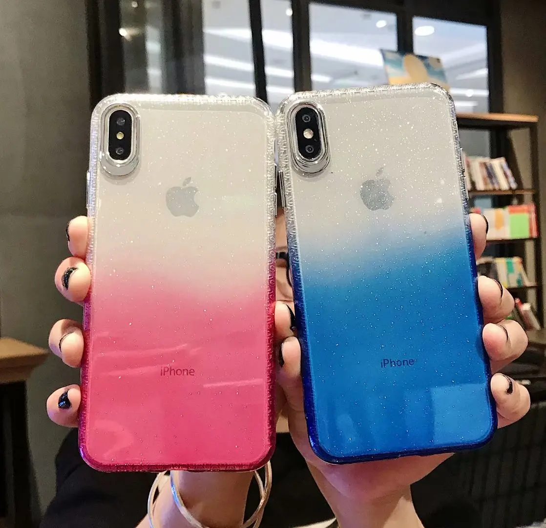 Soft Silicone TPU Phone Case For iPhone 6 6s 7 8 Plus Beautiful Multicolored Gradient For iPhone X XR XS Max Coque Fundas
Soft Silicone TPU Phone Case For iPhone 6 6s 7 8 Plus Beautiful Multicolored Gradient For iPhone X XR XS Max Coque Fundas