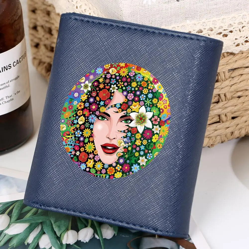 Female Wallet PU Leather Custom Flower Women's Wallets Coin Purse Card Holder Three Folding Money Bag Lady portfel damski
Female Wallet PU Leather Custom Flower Women's Wallets Coin Purse Card Holder Three Folding Money Bag Lady portfel damski