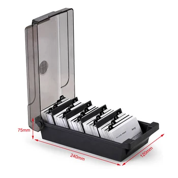 Large-capacity Business Card Case Storage Box Holds 500 Name Card Holder with Index Tabs for Business Cards Business Men
Large-capacity Business Card Case Storage Box Holds 500 Name Card Holder with Index Tabs for Business Cards Business Men