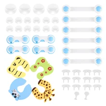 44PCS Baby Drawer Safety Lock Set Power Socket Cover Kit Household Children Door Stopper Guard Set
44PCS Baby Drawer Safety Lock Set Power Socket Cover Kit Household Children Door Stopper Guard Set