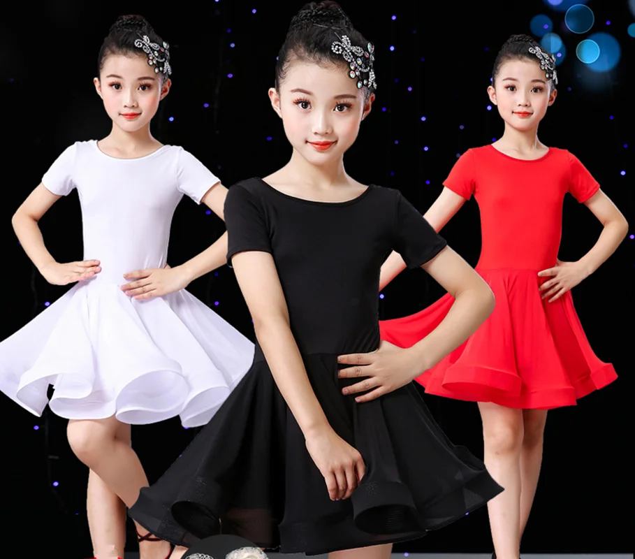 Girl Latin Dance Dress Ballroom Children Dance Costume Salsa Black Kids Red Tango Dresses Dancing Stage Performance Clothing
Girl Latin Dance Dress Ballroom Children Dance Costume Salsa Black Kids Red Tango Dresses Dancing Stage Performance Clothing