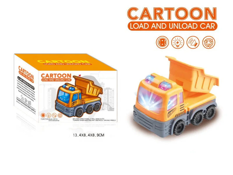 Children Electric Music Shining Loader Toy Sound Making Universal Car Model Engineering Vehicle Stall Hot Selling
Children Electric Music Shining Loader Toy Sound Making Universal Car Model Engineering Vehicle Stall Hot Selling
