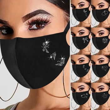 1PC Women's Fashionable Hot Diamond Printing Face Mask Washable Reusable masque Dustproof Protection Mask Mascarilla
1PC Women's Fashionable Hot Diamond Printing Face Mask Washable Reusable masque Dustproof Protection Mask Mascarilla