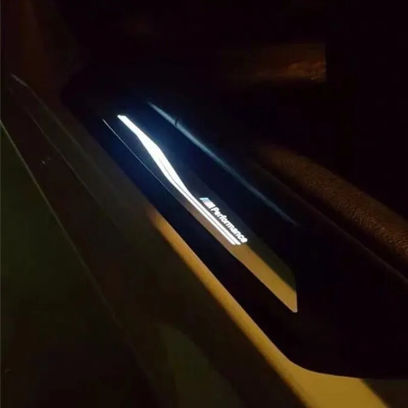 Пара освещения порога двери для BMW 1 2 3 5 серии X1 X3 x4 F30 F31 F34 F35 M производительность